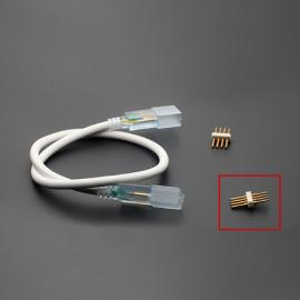 Double end connector-3pins